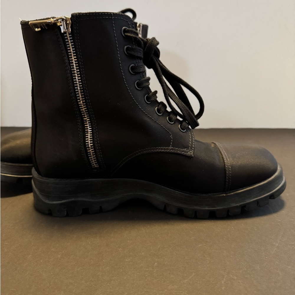 Prada Black Combat Boots - Picture 2 of 7